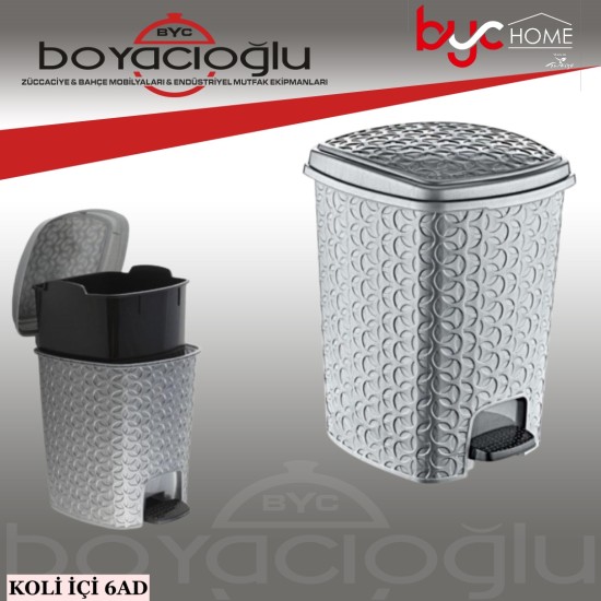 ERKOÇ E-248 STAR PEDALLI ÇÖP KOVASI 12LT ERKOÇ E-248 STAR PEDALLI ÇÖP KOVASI 12LT