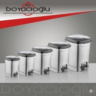 ERKOÇ E-255 4NO PEDALLI ÇÖP KOVASI 32 LT