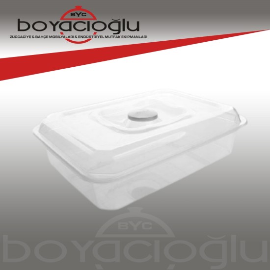 ERKOÇ E-346 5NO PEYNİR KÜVETİ KAPAĞI ( ŞEFFAF  )