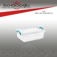 ERKOÇ E-491 3NO FRESH SAKLAMA MULTİBOX 2LT ERKOÇ E-491 3NO FRESH SAKLAMA MULTİBOX 2LT