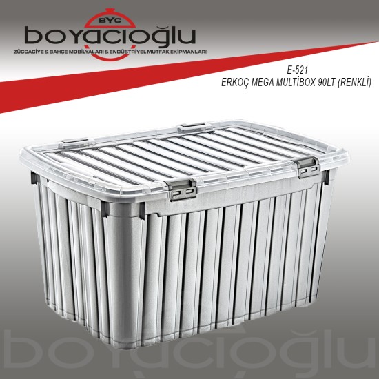 ERKOÇ E-521 MEGA MULTİ KİLER BOX 90LT (RENKLİ) ERKOÇ E-521 MEGA MULTİ KİLER BOX 90LT (RENKLİ)