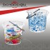 ERKOÇ E-559 1NO DESENLİ TEMİZLİK KOVASI  (ŞEFFAF) 10 LT