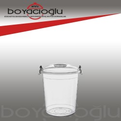 ERKOÇ E-579 BAKLİYAT KOVASI 35LT (ŞEFFAF) 