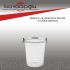 ERKOÇ E-583 BAKLİYAT KOVASI 70LT (ŞEFFAF) 