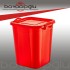 ERKOÇ E-635 70LT KARE GRİ MULTİBOX