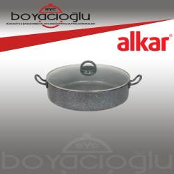 ALKAR ENDÜSTRİYEL BASIK TENCERE 38CM