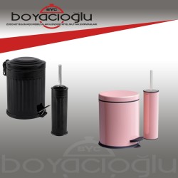 PASLANMAZ 2Lİ BANYO SETİ KROM BOYALI