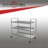 KROM SERVİS ARABASI 3 KATLI 55X86X90