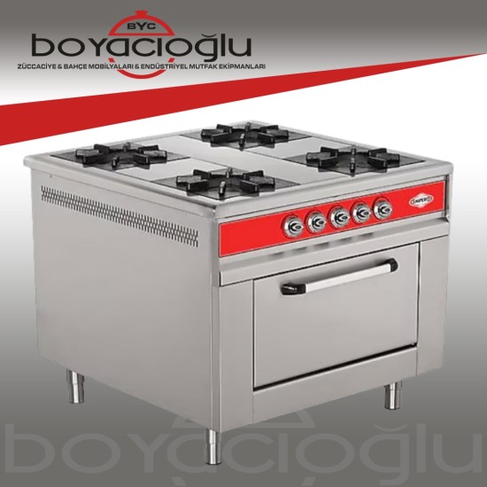 EMPERO 4LÜ GAZLI BRÜLÖRLÜ KUZİNE
