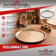 PASLANMAZ SİNİ 100CM