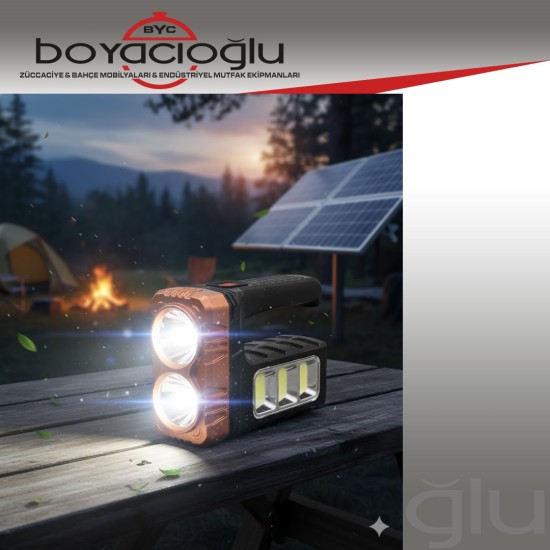 ENF-556 GÜNEŞ PANELLİ SOLAR FENER