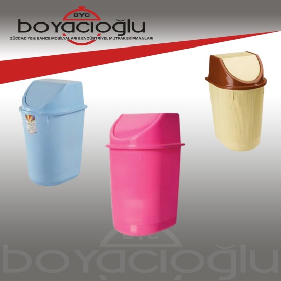 ERD-003 ERDEM 1NO KLİK ÇÖP KOVASI 6,3LT