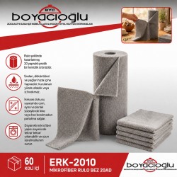 ERK-2010 MİKROFİBER RULO BEZ 20AD