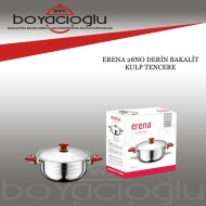 ERENA 28NO DERİN BAKALİT KULP TENCERE 