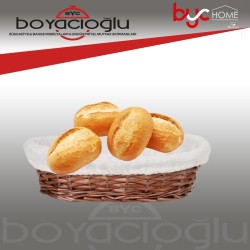 EPİNOX HASIR EKMEK SEPETİ 24 CM (ESY-24R)