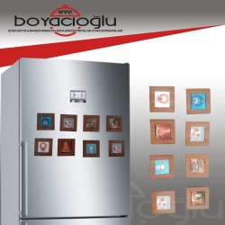 ES006 AHŞAP MAGNET
