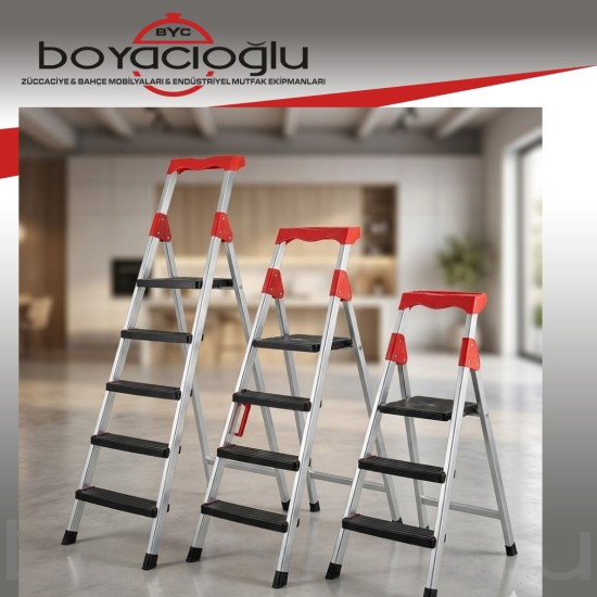 ZİGANA ELEGANCE 7+1 BASAMAK MERDİVEN