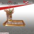 EST-002-11 BONCUKLU AYNALI SUNUM TEPSİ DİKD.