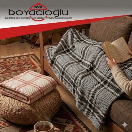 ECOBOX SKOTCH BATTANİYE ÇİFT KİŞİLİK 180X220