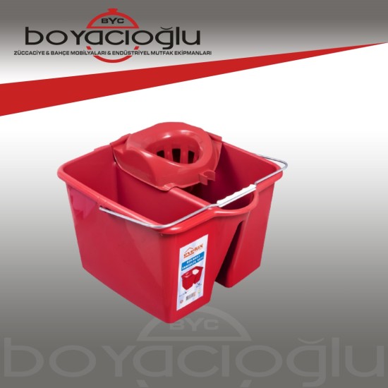 EVELÜX 2 BÖLMELİ TEMİZLİK KOVASI 