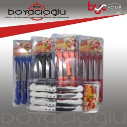 ENFA F2009-6SL PERÇİNLİ MEYVE BIÇAK