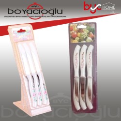 ENFA F2010-6F ÇİÇEKLİ MEYVE BIÇAK