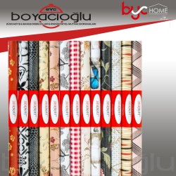FL09 YAPIŞKAN FOLYO 45CMX5M DESENLİ