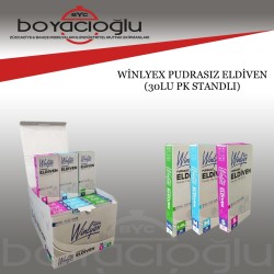 WİNLYEX PUDRASIZ ELDİVEN (30LU PK STANDLI)