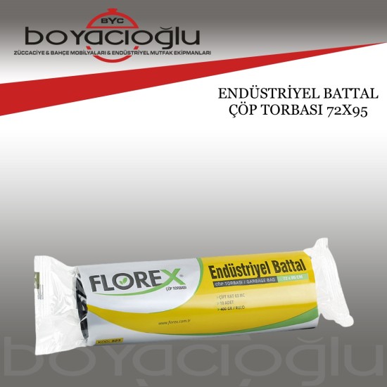 ENDÜSTRİYEL BATTAL ÇÖP TORBASI 72X95
