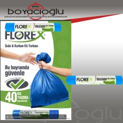 FLOREX GIDA KURBAN ETİ TORBASI 70X110