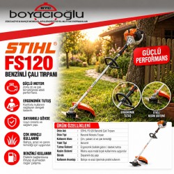 STIHL FS120 BENZİNLİ ÇALI TIRPANI