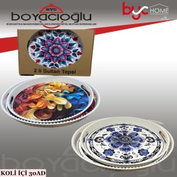 FVR-0104 SULTAN 2Lİ AYEMELLİ PLS TEPSİ