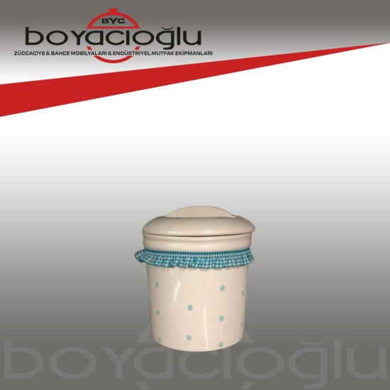 G1214 SERAMİK BÜYÜK KAVANOZ G1214 SERAMİK BÜYÜK KAVANOZ