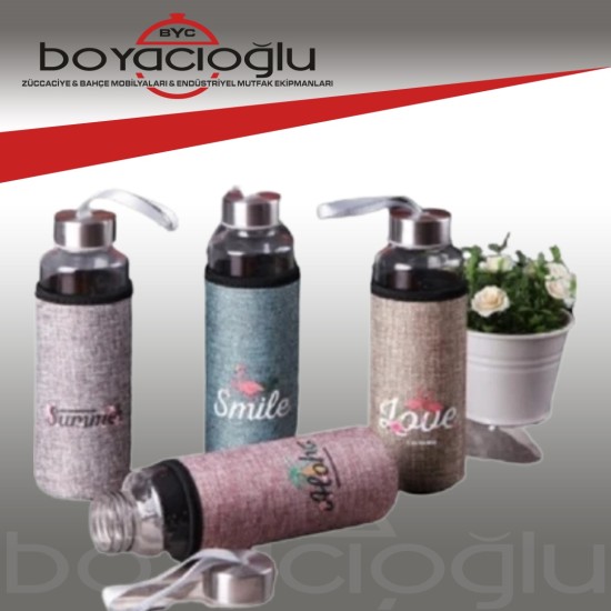 GÖNÜL G2999 KILIFLI CAM MATARA