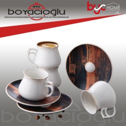 GÖNÜL G3390 PORS. 6LI KAHVE FİNCAN TK.