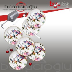 GÖNÜL G4434 FLORE PASTA TABAK 6LI