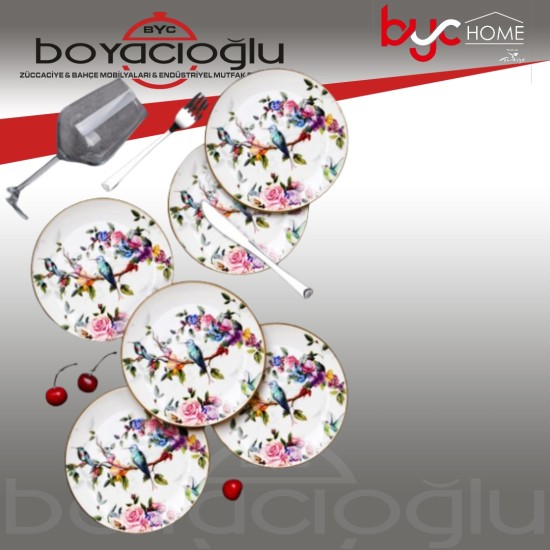 GÖNÜL G4434 FLORE PASTA TABAK 6LI