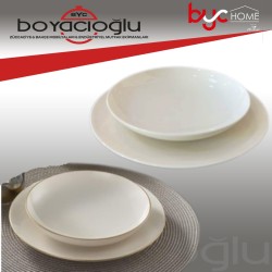 GÜRAL GBSATN25DU00 BONE SERVİS TABAK 25CM