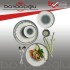 NBNEO12KR100562 GÜRAL 12CM DESENLİ KARE KAYIK