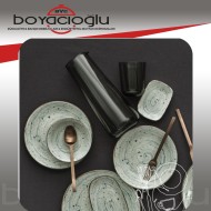 NBNEO21DU101217 GÜRAL 21CM DESENLİ DÜZ TABAK