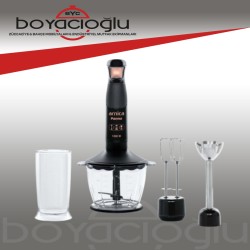 ARNİCA PANNA EL BLENDER SET SİYAH
