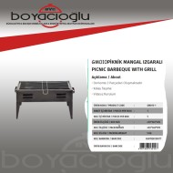 GÜVEN GM010 IZGARALI EKO EMAYE MANGAL