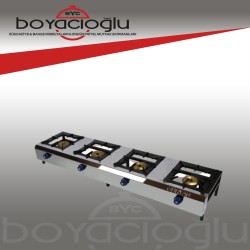 GÜRYAN DÖRTLÜ KISA LOKANTA OCAK(LPG)
