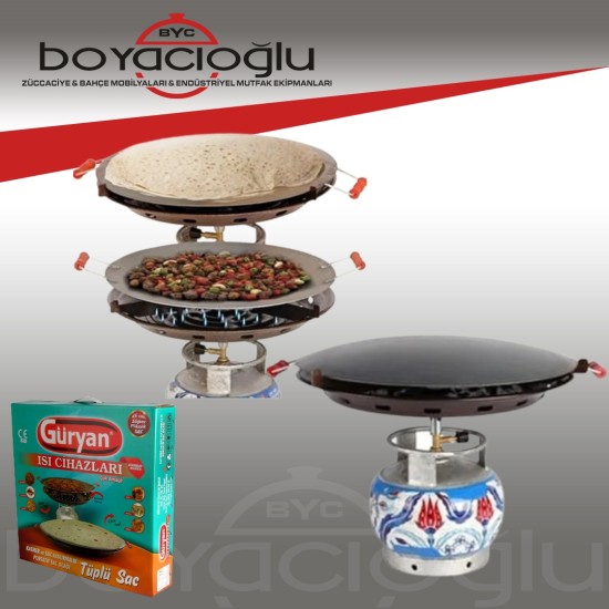 GÜRYAN 45CM PORTATİF TÜPLÜ SAC 