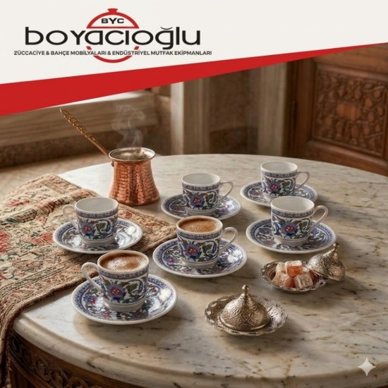 GÜRAK GÖZDE TOPKAPI 6LI FİNCAN TK