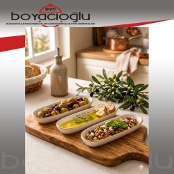 ACAR HCA-7738 LİVALDİ 3LÜ ZEYTİNLİK KAYIK TB