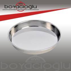 PASLANMAZ HELVA TABAK 13CM