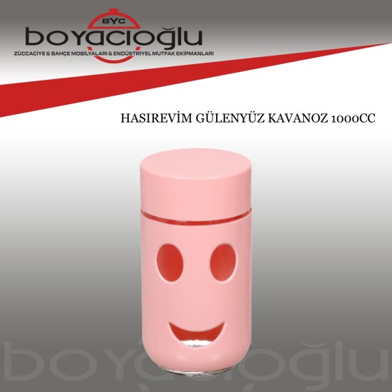 HASIREVİM GÜLENYÜZ KAVANOZ 1000CC HASIREVİM GÜLENYÜZ KAVANOZ 1000CC