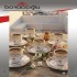ACAR HXF-08879 JASMİNE 6LI KAHVE FİNCAN TK