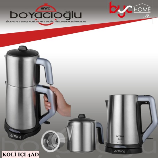 ARNİCA DEMLİ ÇELİK ÇAY MAKİNESİ
